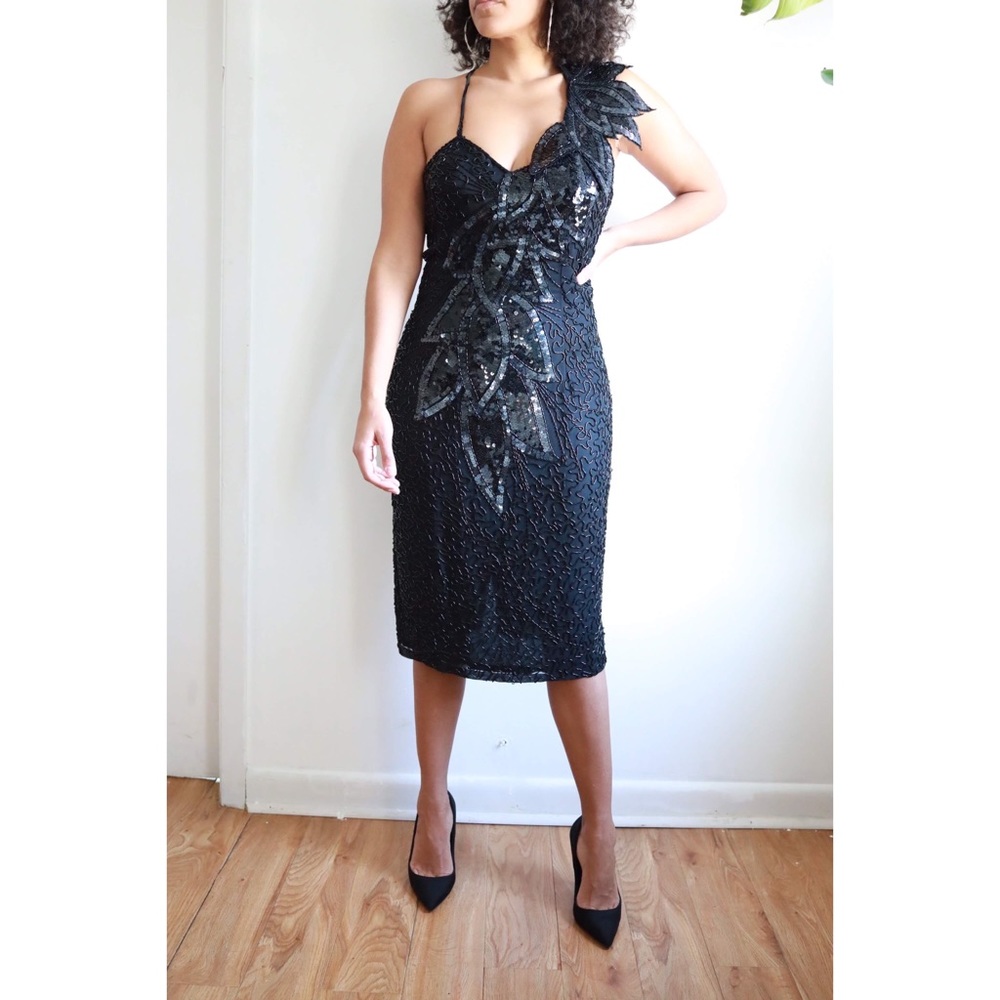 Black Sequin dress